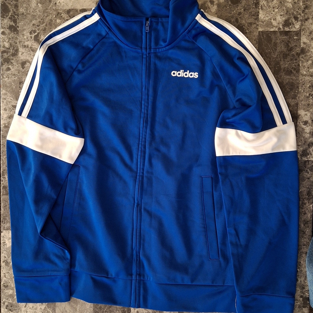 Adidas Blue Track Jacket